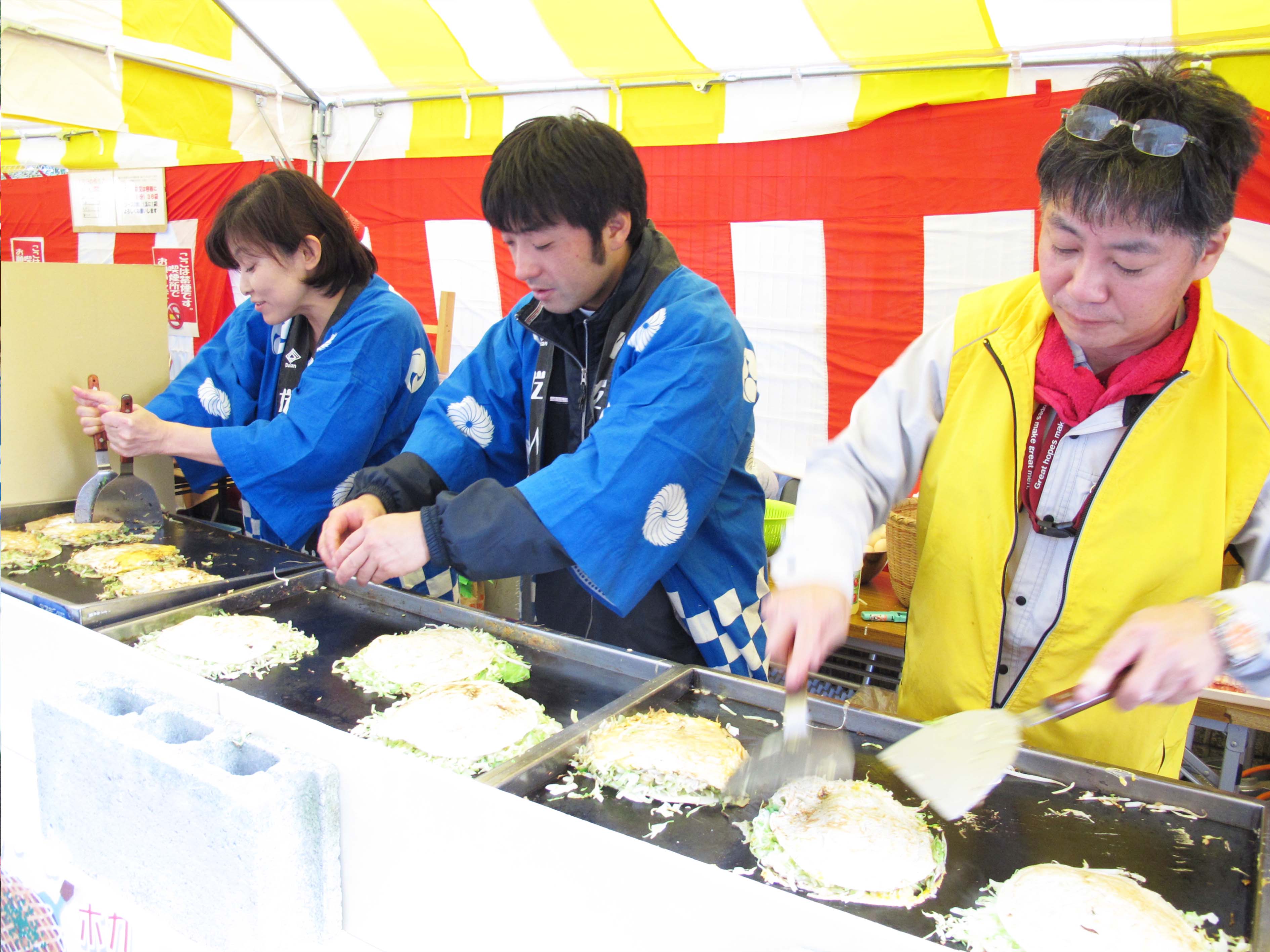 夢祭り　お好み焼き